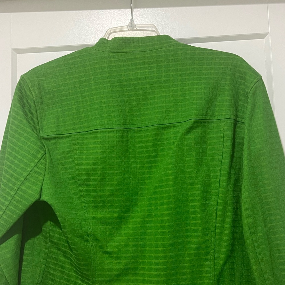 Green Button-Up Jacket - image 3
